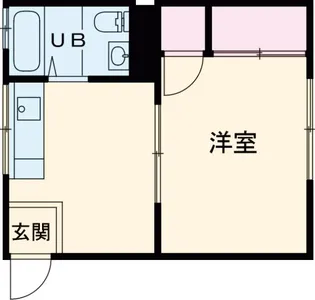 白糸台ハイツ【1階】の間取り