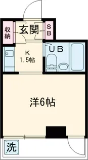 パークレーン碑文谷【2階】の間取り