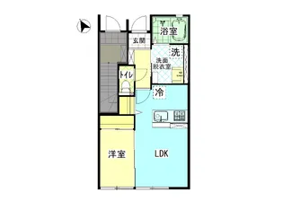 Rio平松【103号室】の間取り