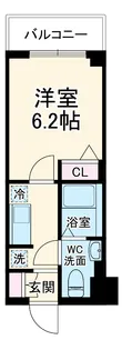 SーRESIDENCE行徳courant【1階】の間取り