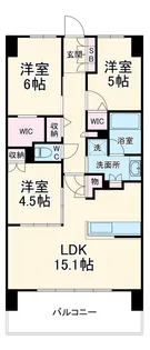 エクセレントシティ本厚木駅前【1311号室】の間取り