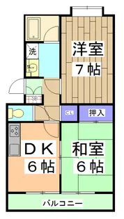 ピアレス千本【3階】の間取り