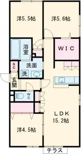 COCOON PLACE【1階】の間取り