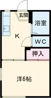 たかねハウス【103号室】の間取り