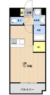 KL樋川【702号室】の間取り