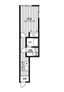 ハーモニー八王子【2階】の間取り