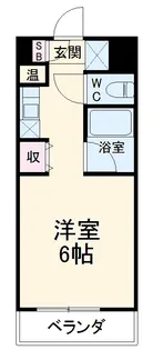 フジヤマンション【504号室】の間取り