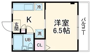 マンションHERO【3階】の間取り