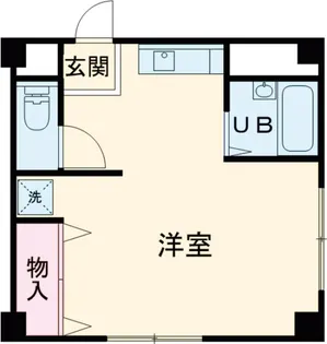 D.1善福寺【201号室】の間取り