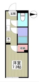 M.I.ハイツ【1階】の間取り