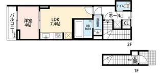 1life【2階】の間取り