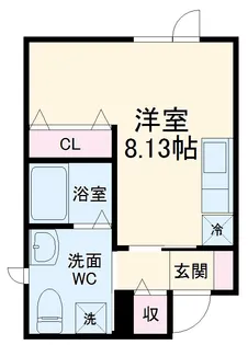 アリッサム【2階】の間取り