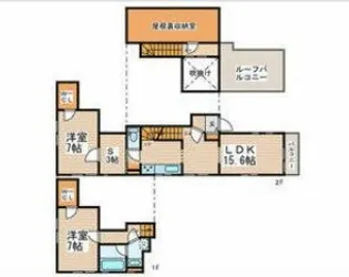 U−house【201号室】の間取り