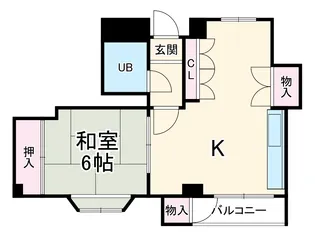 RIVER COUUT 箕面【2階】の間取り