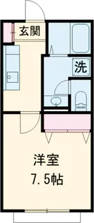 ラ・ドゥチェ【1階】の間取り