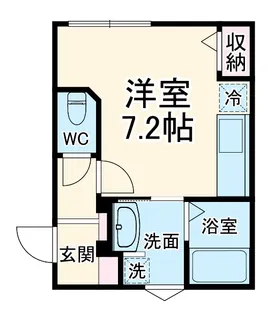 ブランシェ服部【1階】の間取り