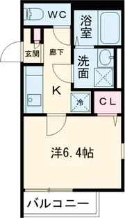 アムール芝久保【2階】の間取り
