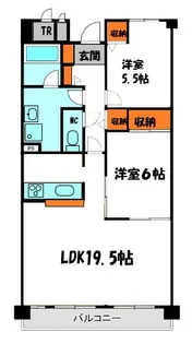 ライオンズマンション大阪狭山弐番館【12階】の間取り