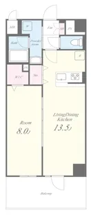 さがみLTレジデンス【604号室】の間取り