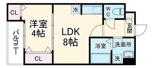 (仮称)ジーメゾン上尾仲町【1階】の間取り