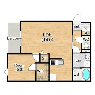 (仮称)ジーメゾン西枇杷島プレフィエ【206号室】の間取り