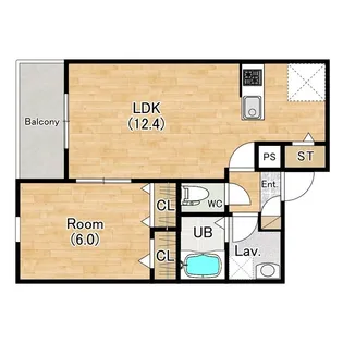 (仮称)ジーメゾン西枇杷島プレフィエ【302号室】の間取り