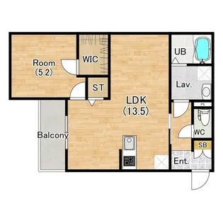 (仮称)ジーメゾン西枇杷島プレフィエ【305号室】の間取り