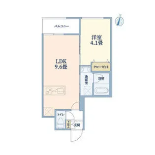 ウェルスクエア豊中本町【1階】の間取り