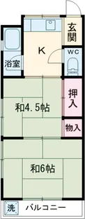 稲葉荘【1階】の間取り