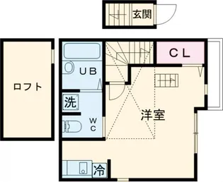 K-house堀切菖蒲園【2階】の間取り