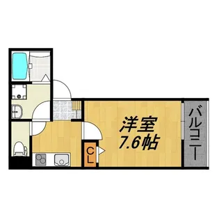 LECOCON一宮Ⅷ【3階】の間取り