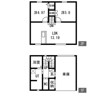 (仮称)STONE VIILAGE【1階】の間取り