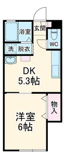 グリーンハイツB【102号室】の間取り