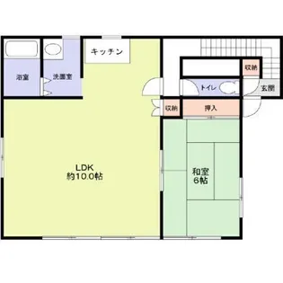 リーコーポ【201号室】の間取り