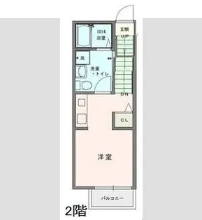 Cosmo Villa Chofu【2階】の間取り