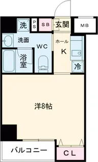 グラントゥルース王子【4階】の間取り