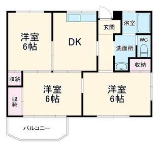 マンショントータス【307号室】の間取り