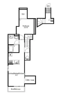 ウィステリアアイ【2階】の間取り