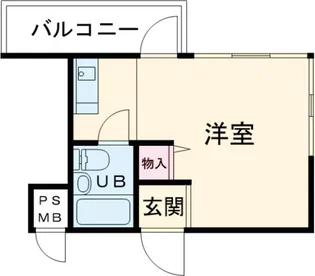 スカイコート池袋第2【4階】の間取り