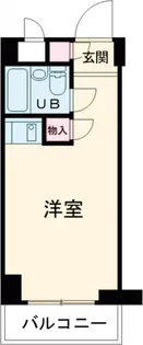 パレドール八王子【6階】の間取り