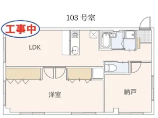 サイプレスガーデン【1階】の間取り