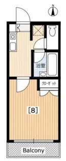 京琴館【4階】の間取り