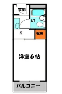 門真プラザ【7階】の間取り