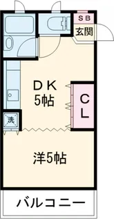 和宗奥沢ハイツ【4階】の間取り