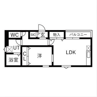 Anecis岩崎【3階】の間取り