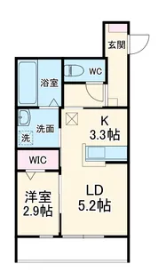 グランドゥール壱町田【2階】の間取り
