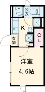 GREW KOENJI RESIDENCE【3階】の間取り