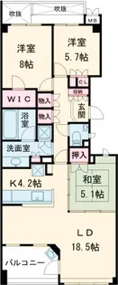 グローリオ杉並宮前【1階】の間取り