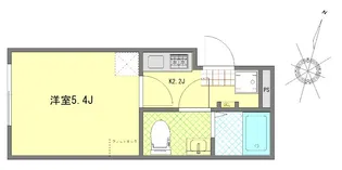 Vieta西小岩【103号室】の間取り