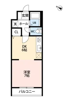 ヴィラ川崎【2階】の間取り